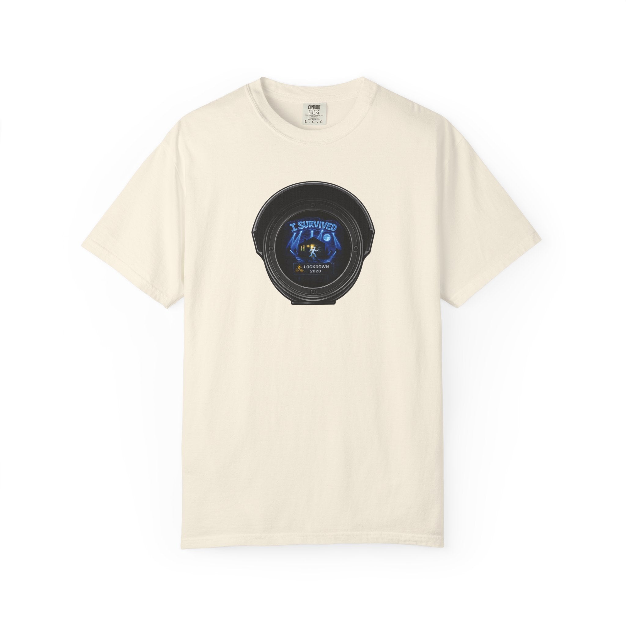 I Survived 2020 —  LOCKDOWN S3:E1: Director's Cut "Quarantine" Unisex Garment-Dyed T-shirt