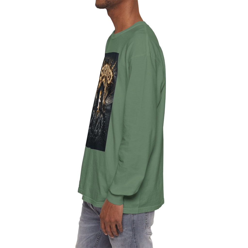 I Survived 2020 — Original PILOT Design Unisex Garment-Dyed Long Sleeve Tee