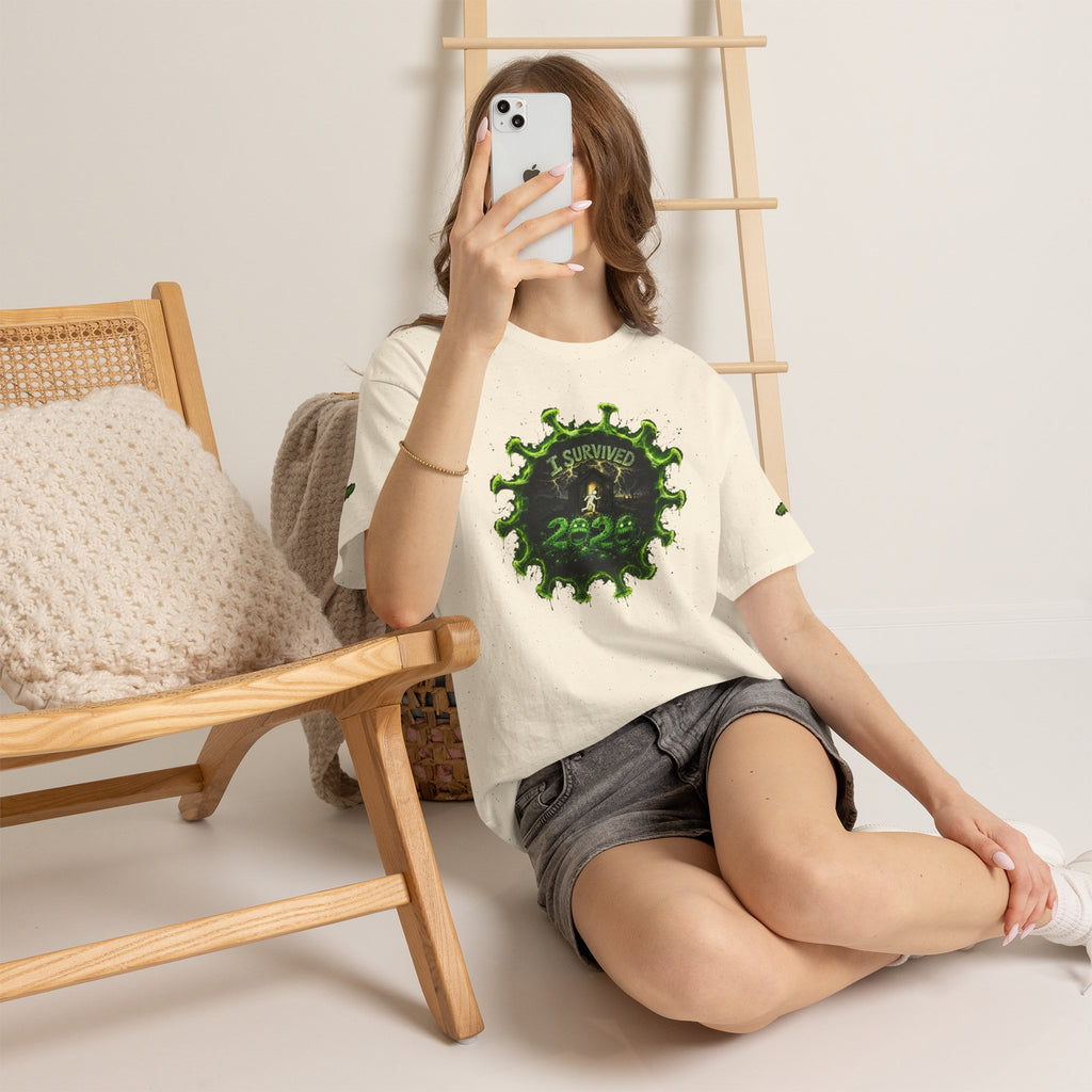 I Survived 2020 — Director's Cut S1:E2 "The Coming of COVID" | Pandemic Edition Unisex Heavy Cotton Tee (SPECIAL EDITION)