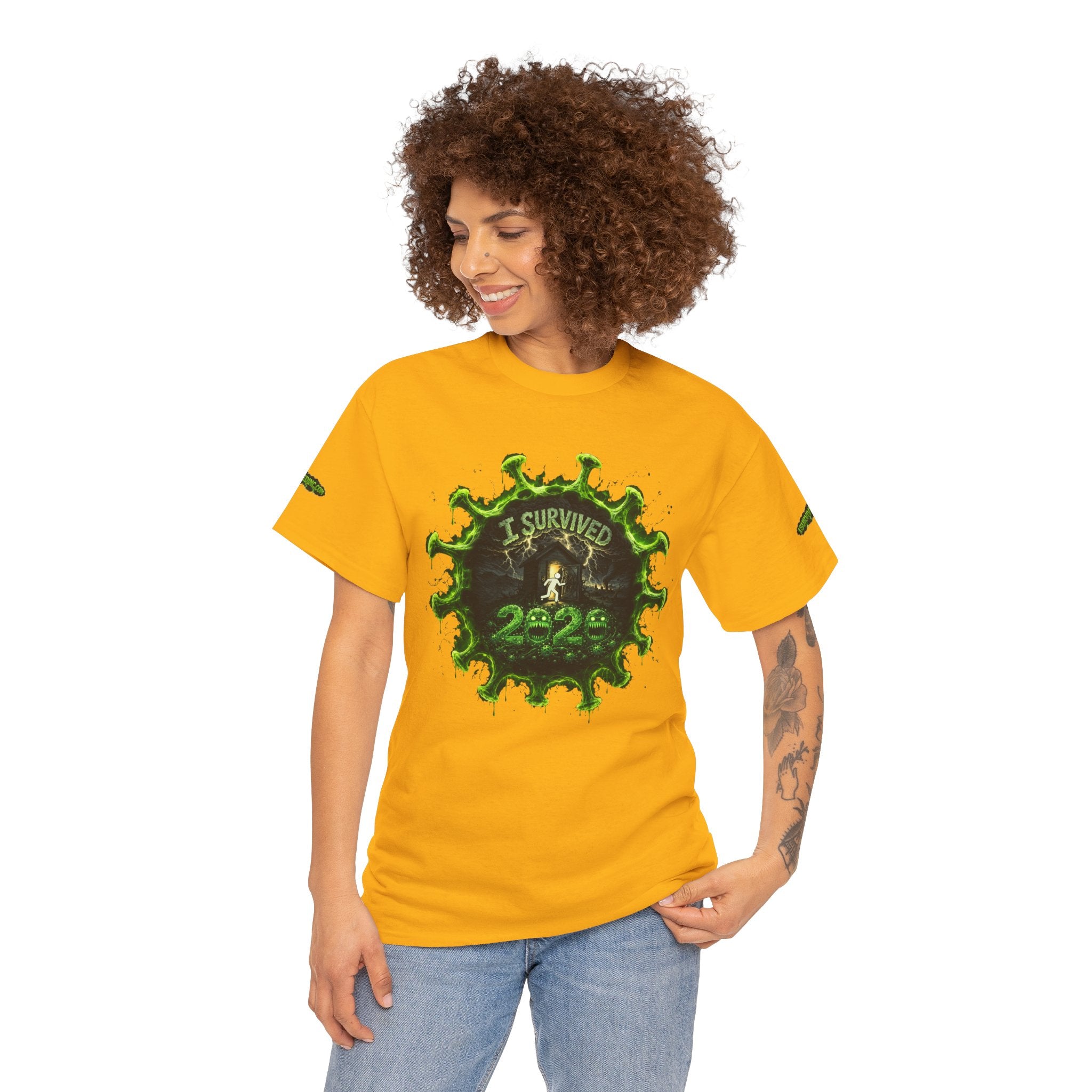 I Survived 2020 — Director's Cut S1:E3 "The Jab!" | Pandemic Edition Unisex Heavy Cotton Tee (Special Edition)
