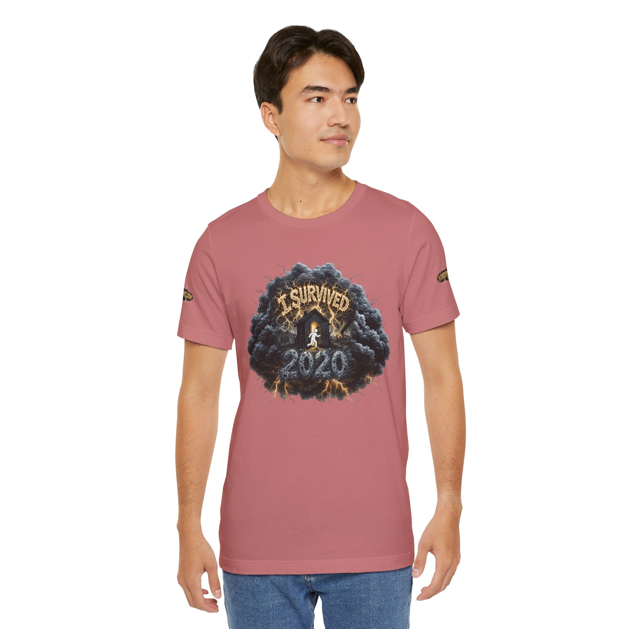 I Survived 2020 — Director's Cut Original Design Teaser Tee | Season 1 Premiere Drop Unisex Jersey Short Sleeve Tee