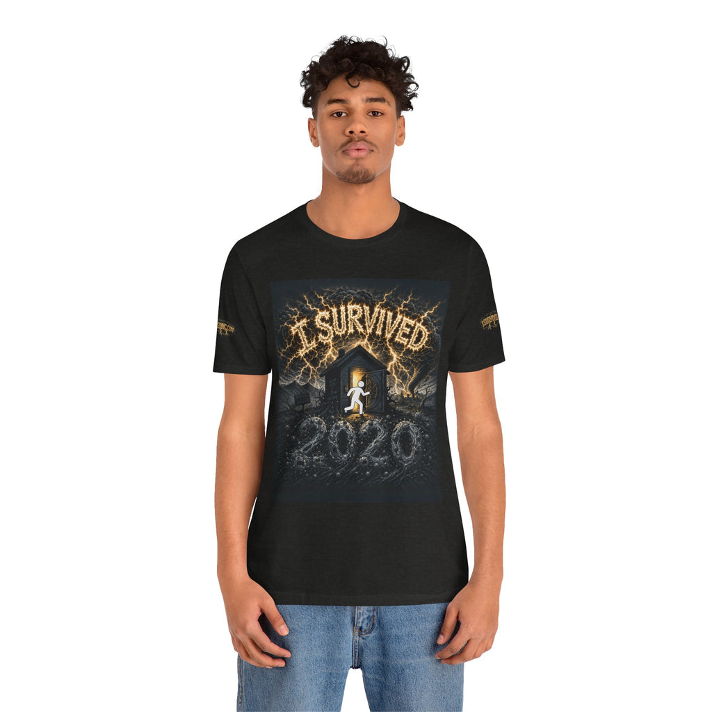I Survived 2020 — Original Design Teaser Tee | Season 1 Premiere Drop Unisex Jersey Short Sleeve Tee