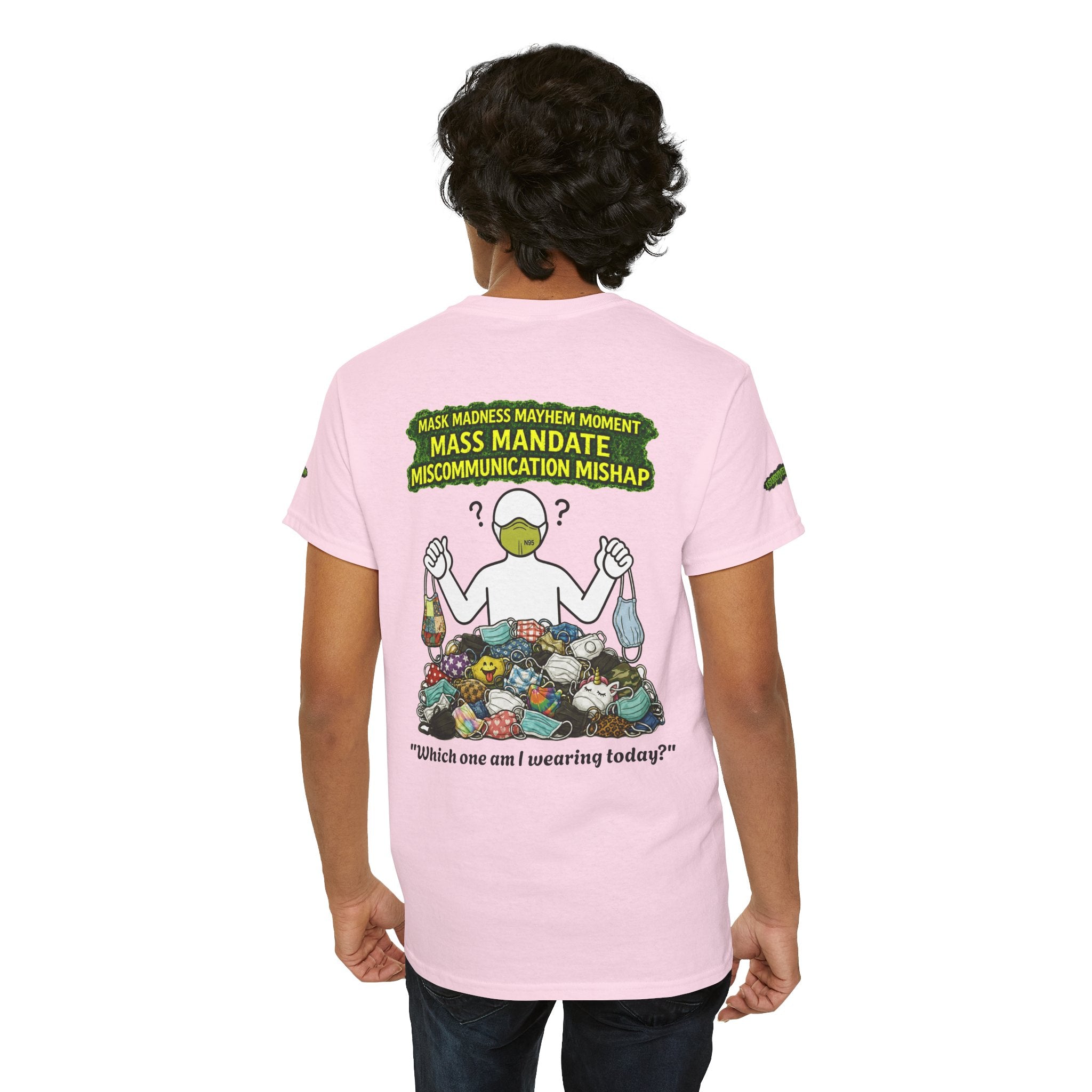 I Survived 2020 — PANDEMIC S1:E4: Director's Cut Special Edition "Mask Madness" Unisex Heavy Cotton Tee