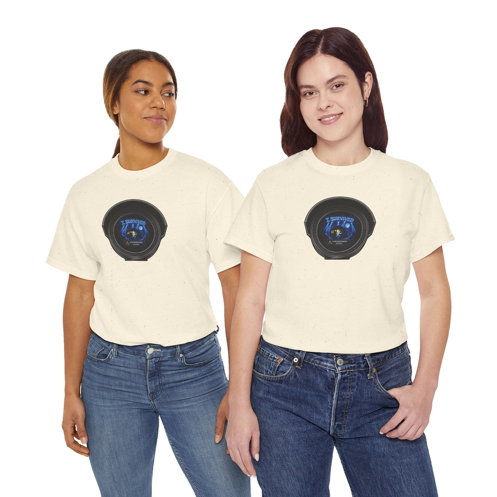 I Survived 2020 — LOCKDOWN S3:E1: Director's Cut "Quarantine" Unisex Heavy Cotton Tee