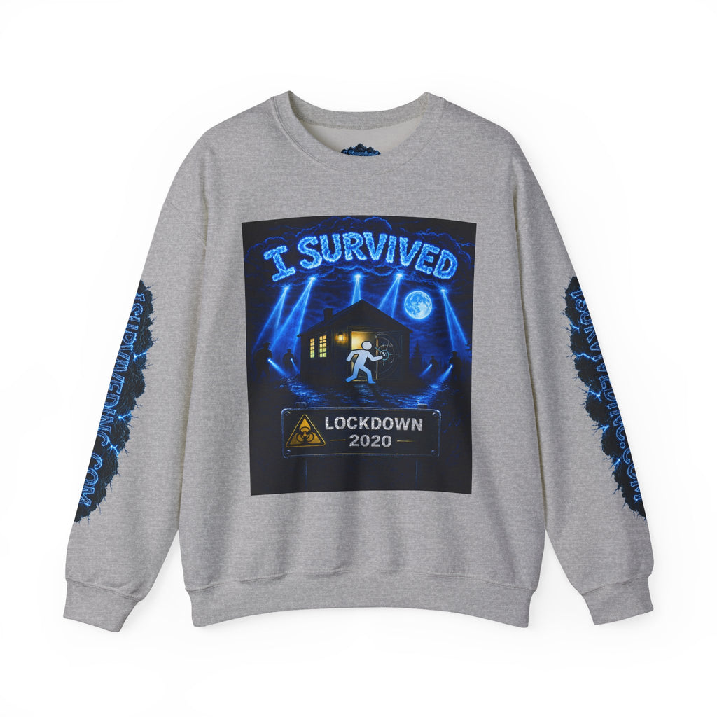 I Survived 2020 — LOCKDOWN S3:E1: "Quarantine" Unisex Heavy Blend™ Crewneck Sweatshirt