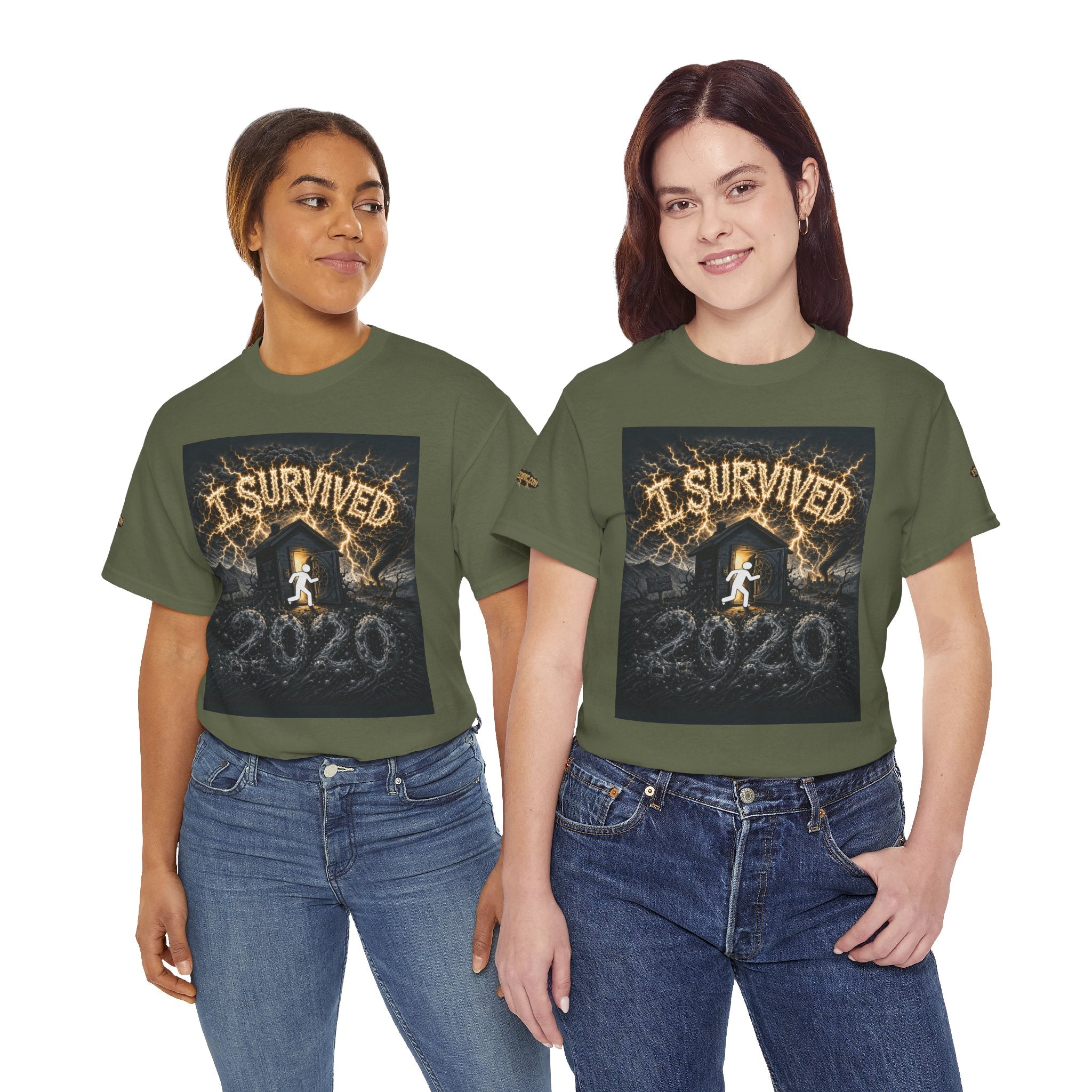 I Survived 2020 — Original PILOT Design: Special Edition Unisex Heavy Cotton Tee