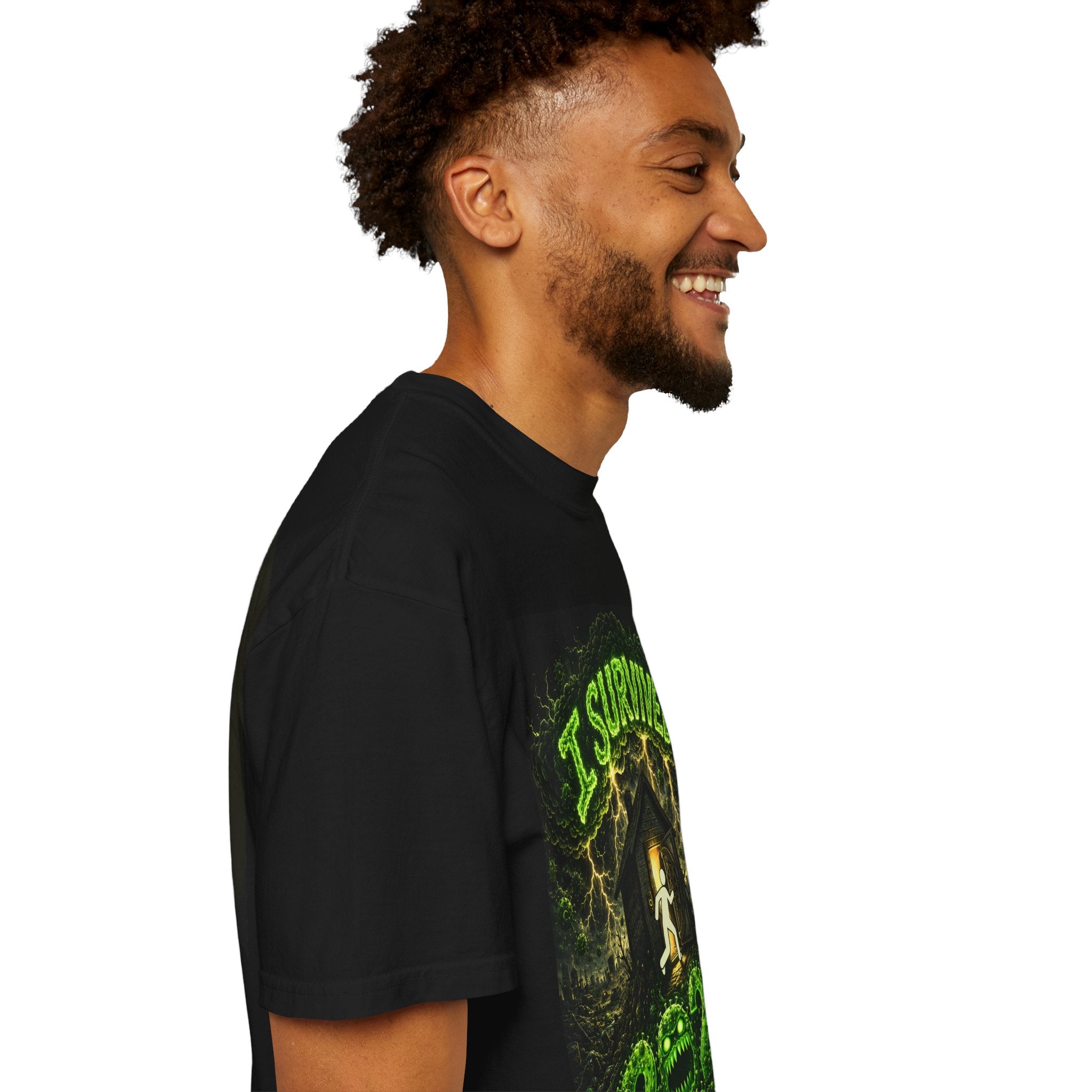 I Survived 2020 — PANDEMIC S1:E3: "The Jab!" Unisex Garment-Dyed T-shirt