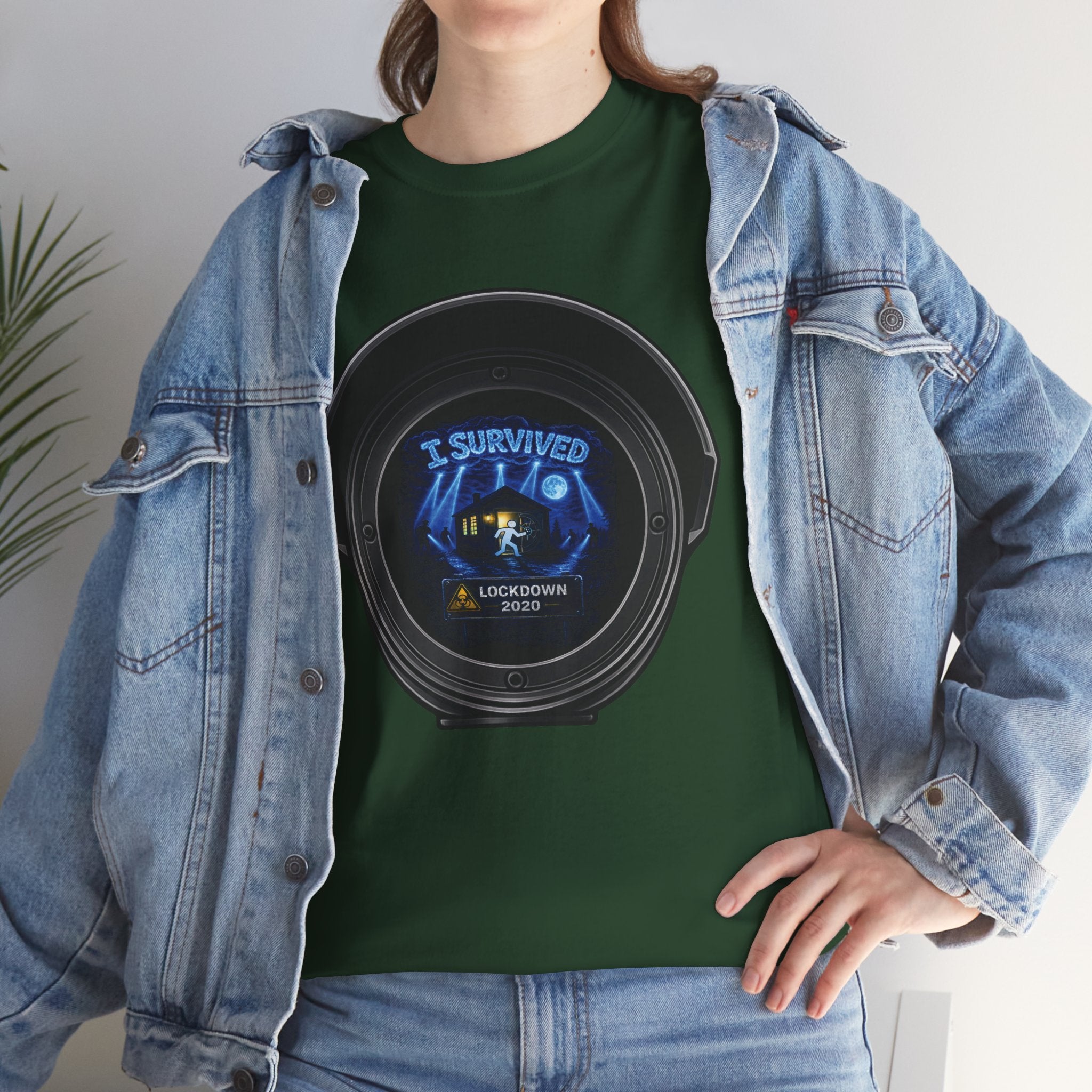 I Survived 2020 — Director's Cut S3:E2 "Dating Under Lockdown" | Lockdown Edition Documentary Unisex Heavy Cotton Tee (SPECIAL EDITION)