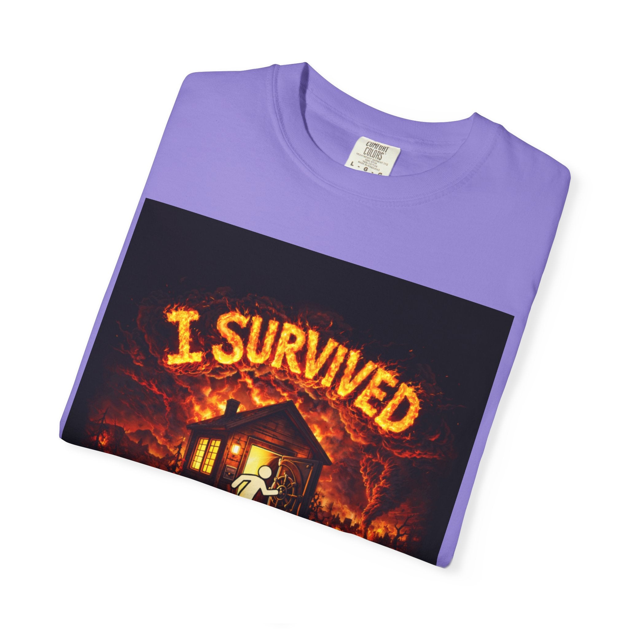 I Survived 2020 — S2:E3 "The California Wildfires" | Wildfire Edition Memorial Unisex Garment-Dyed T-shirt