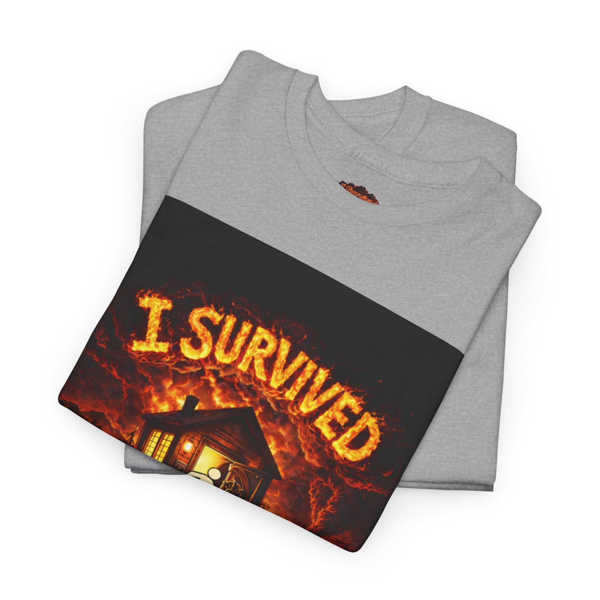 I Survived 2020 — S2:E4 "Western U.S. Wildfire Season" | Mid-Season Finale Pt. 1 | Wildfire Edition Memorial Unisex Heavy Cotton Tee (SPECIAL EDITION)