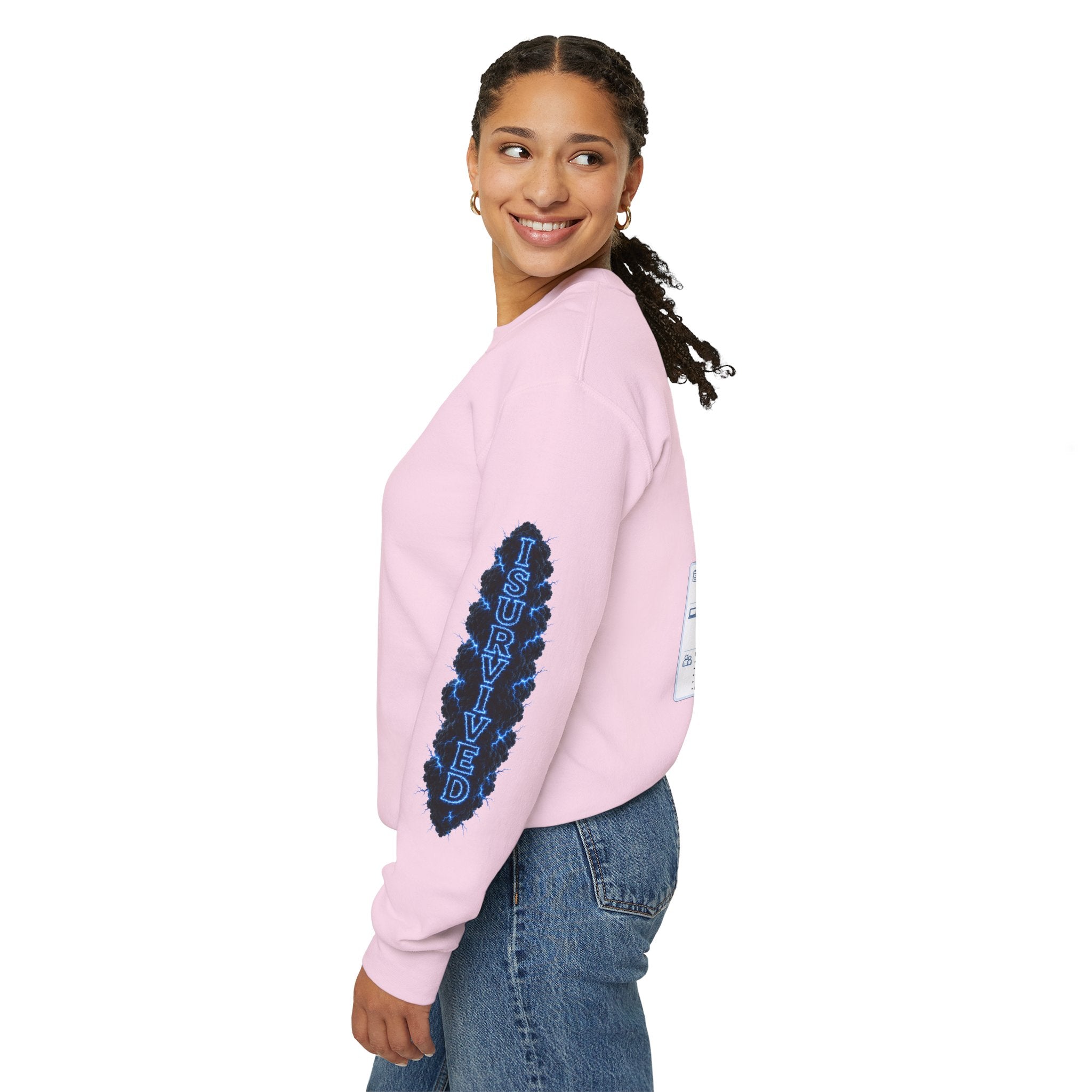 I Survived 2020 — LOCKDOWN S3:E3: Director's Cut Special Edition "Remote Schooling" Unisex Heavy Blend™ Crewneck Sweatshirt