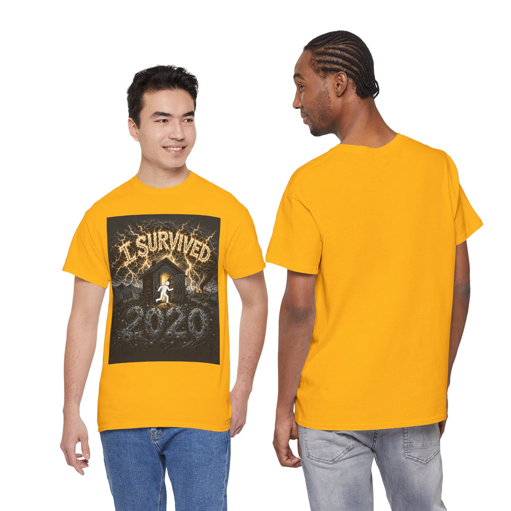 I Survived 2020 — Original PILOT Design Unisex Heavy Cotton Tee