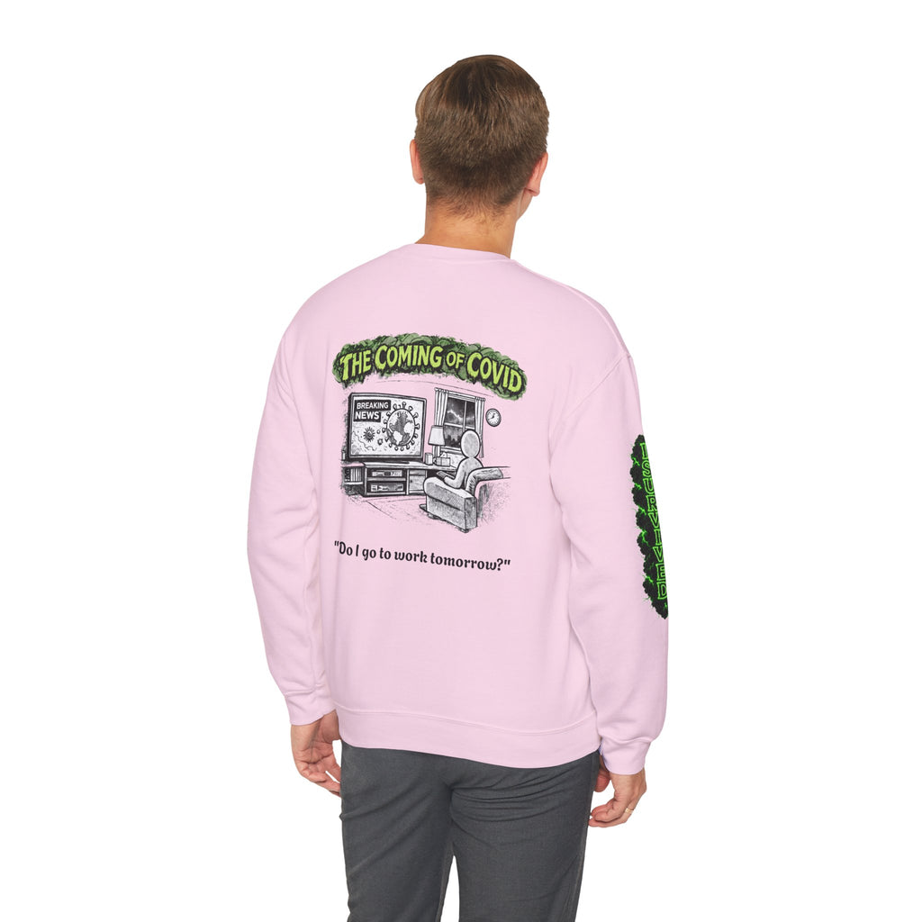 I Survived 2020 — Director's Cut S1:E2 "The Coming of COVID" | Pandemic Edition Unisex Heavy Blend™ Crewneck Sweatshirt