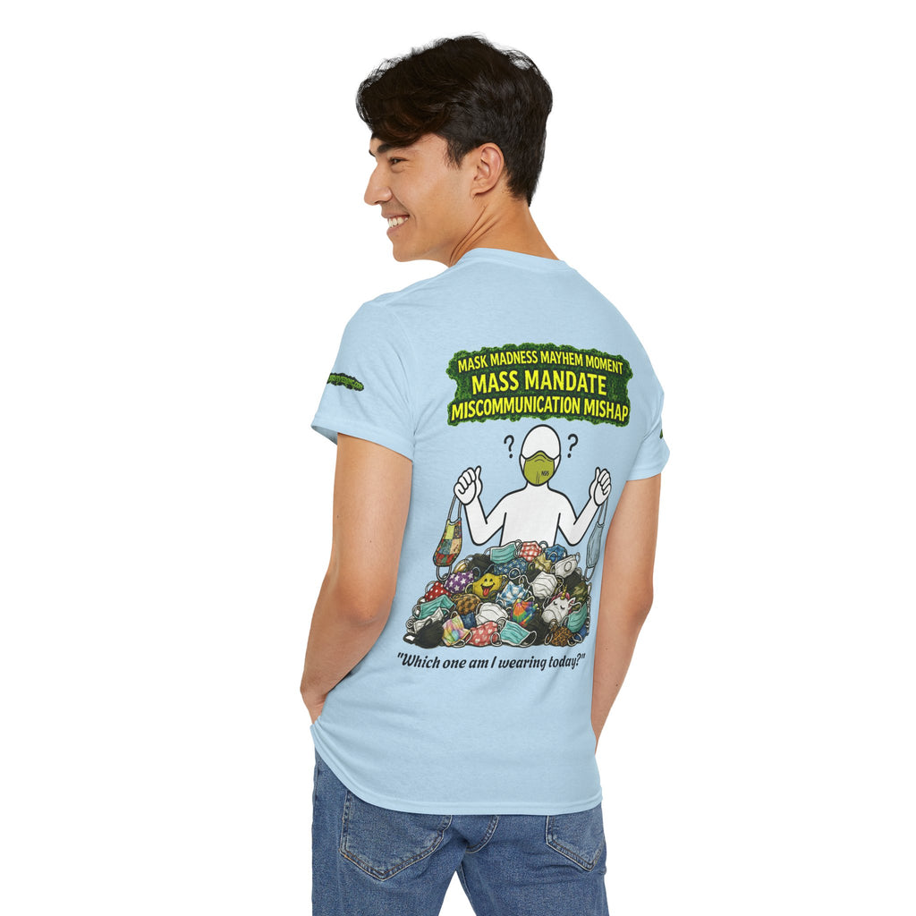I Survived 2020 — PANDEMIC S1:E4: Special Edition "Mask Madness" Unisex Heavy Cotton Tee
