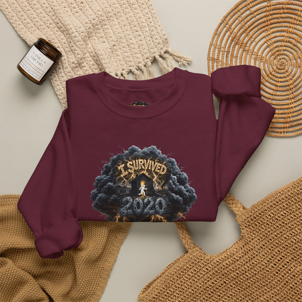 I Survived 2020 — Original PILOT Design: Director's Cut Special Edition Unisex Heavy Blend™ Crewneck Sweatshirt