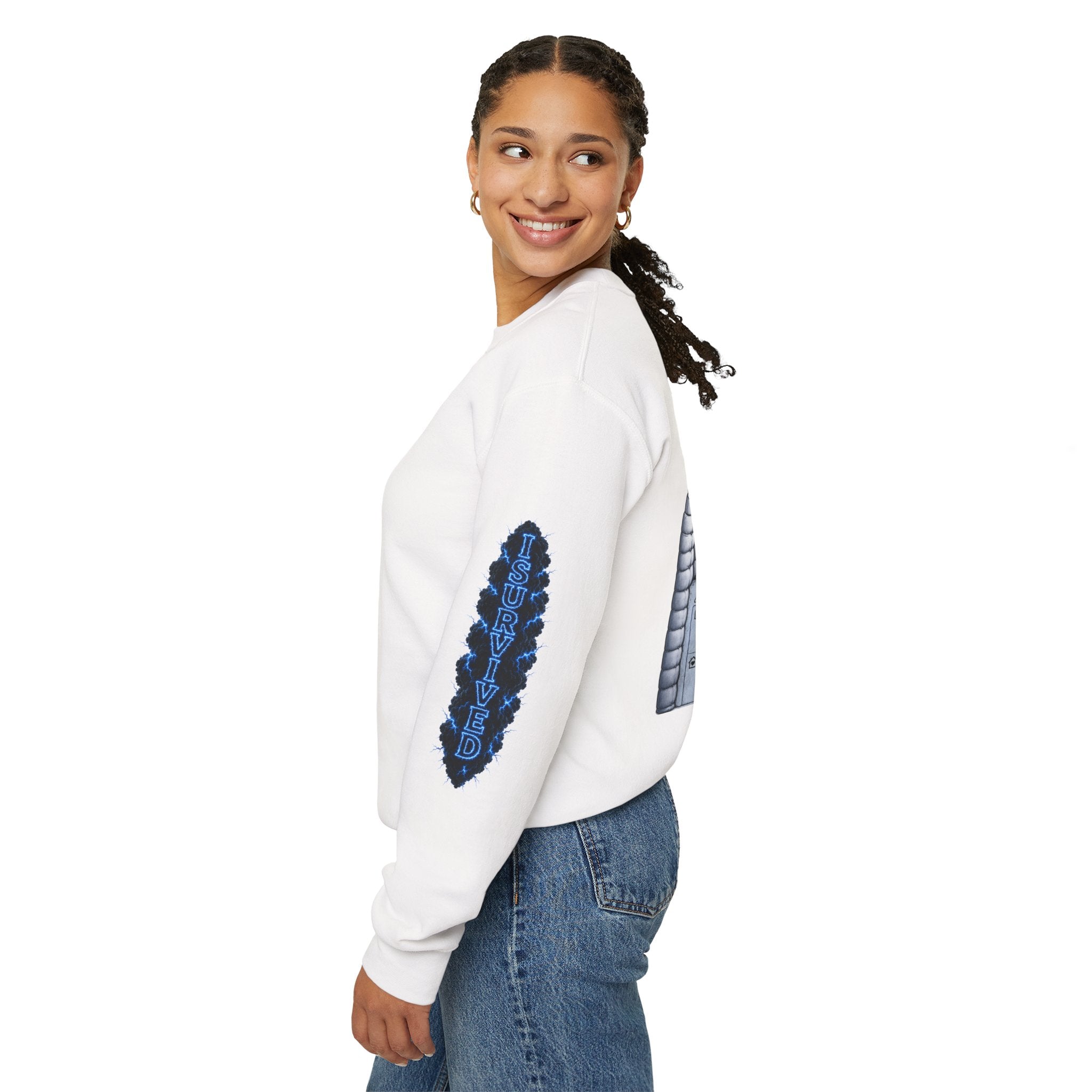 I Survived 2020 —  LOCKDOWN S3:E1: Director's Cut Special Edition "Quarantine" Unisex Heavy Blend™ Crewneck Sweatshirt