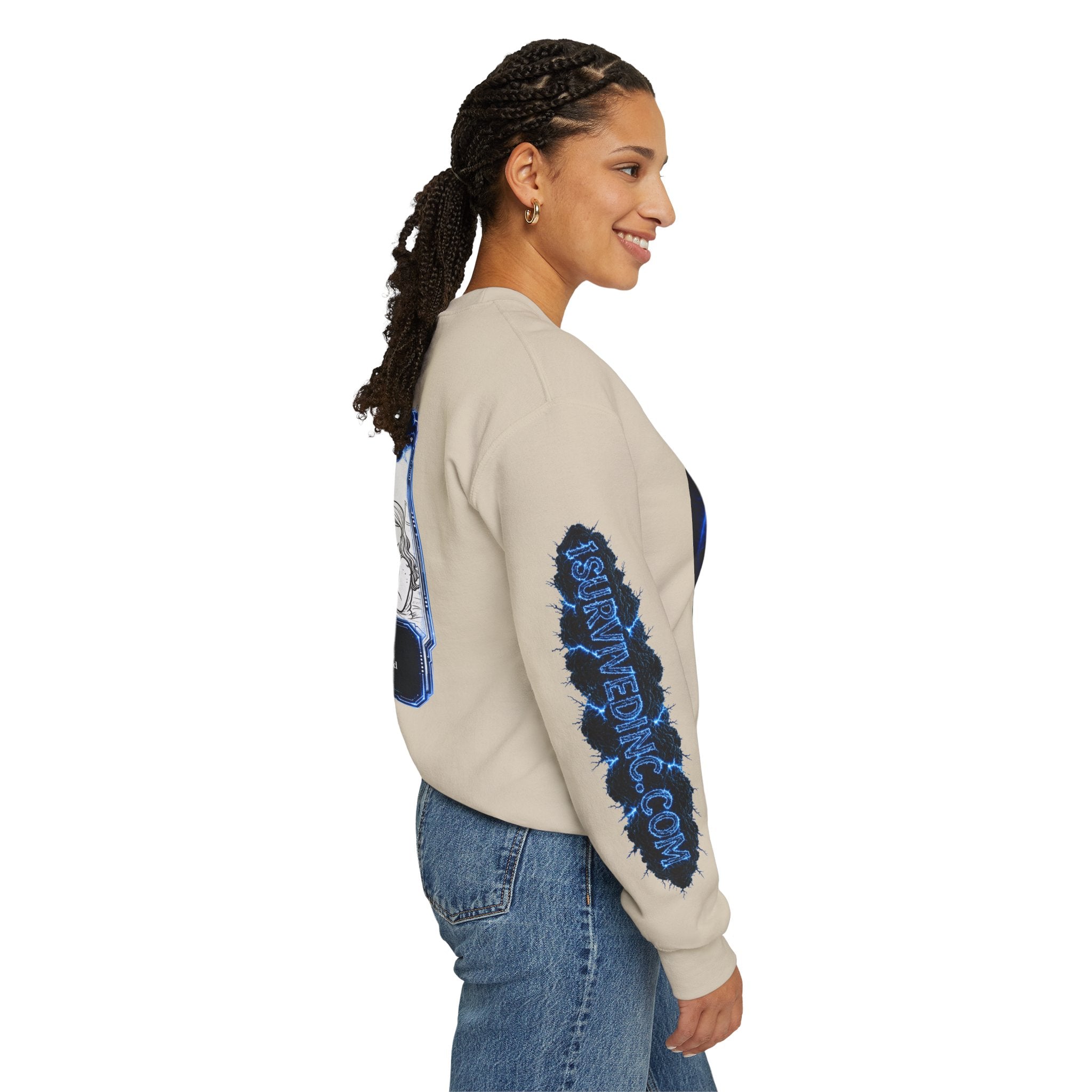 I Survived 2020 — LOCKDOWN S3:E2: Special Edition "Dating Under Lockdown" Unisex Heavy Blend™ Crewneck Sweatshirt