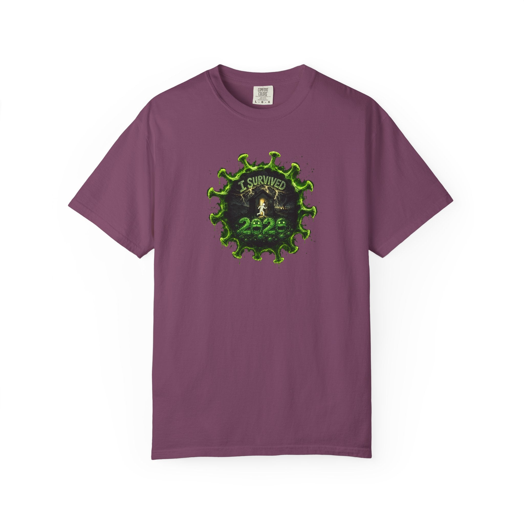 I Survived 2020 — PANDEMIC S1:E3: Director's Cut "The Jab!" Unisex Garment-Dyed T-shirt