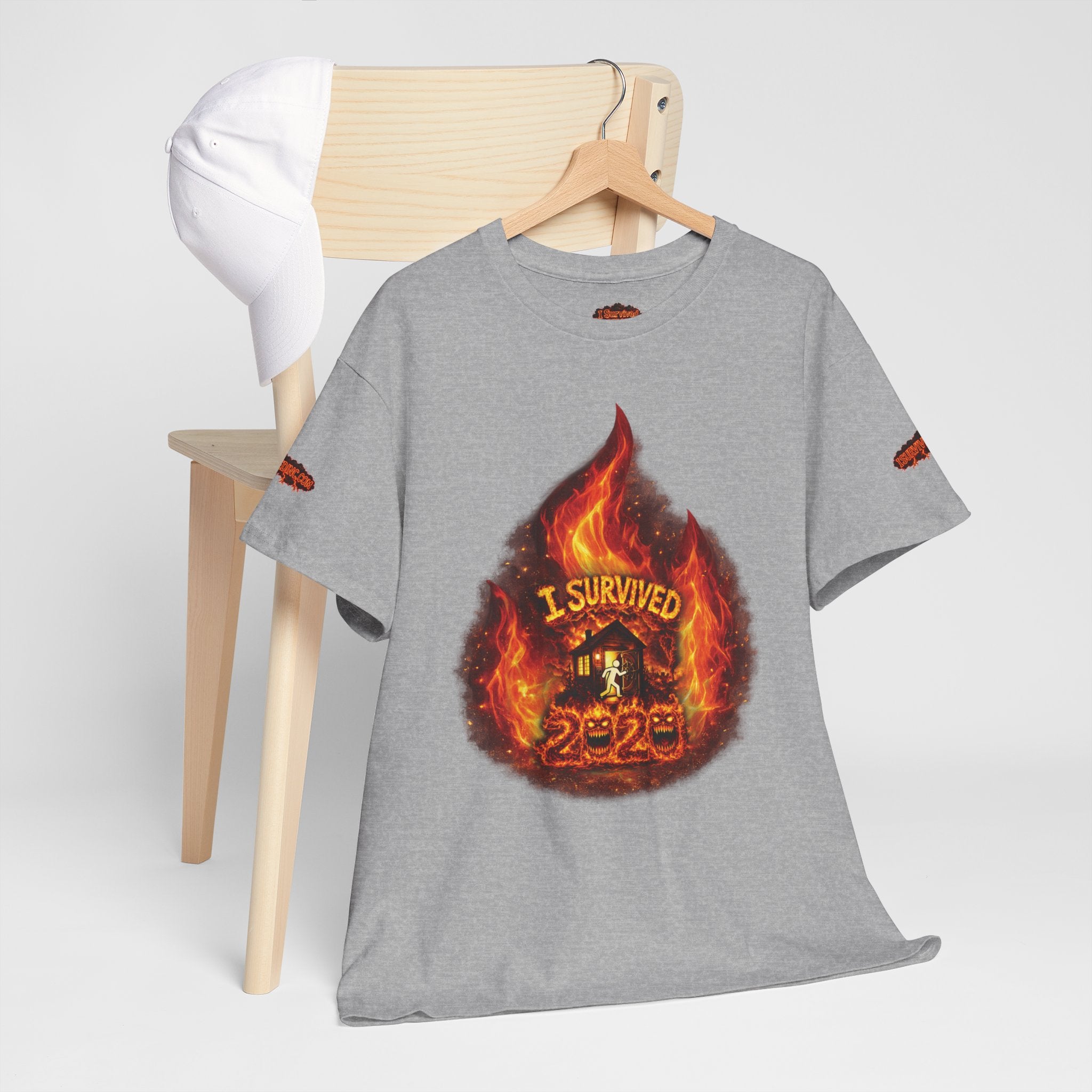 I Survived 2020 — Director's Cut S2:E1 "Berry Creek" | Wildfire Edition Memorial Unisex Heavy Cotton Tee (SPECIAL EDITION)