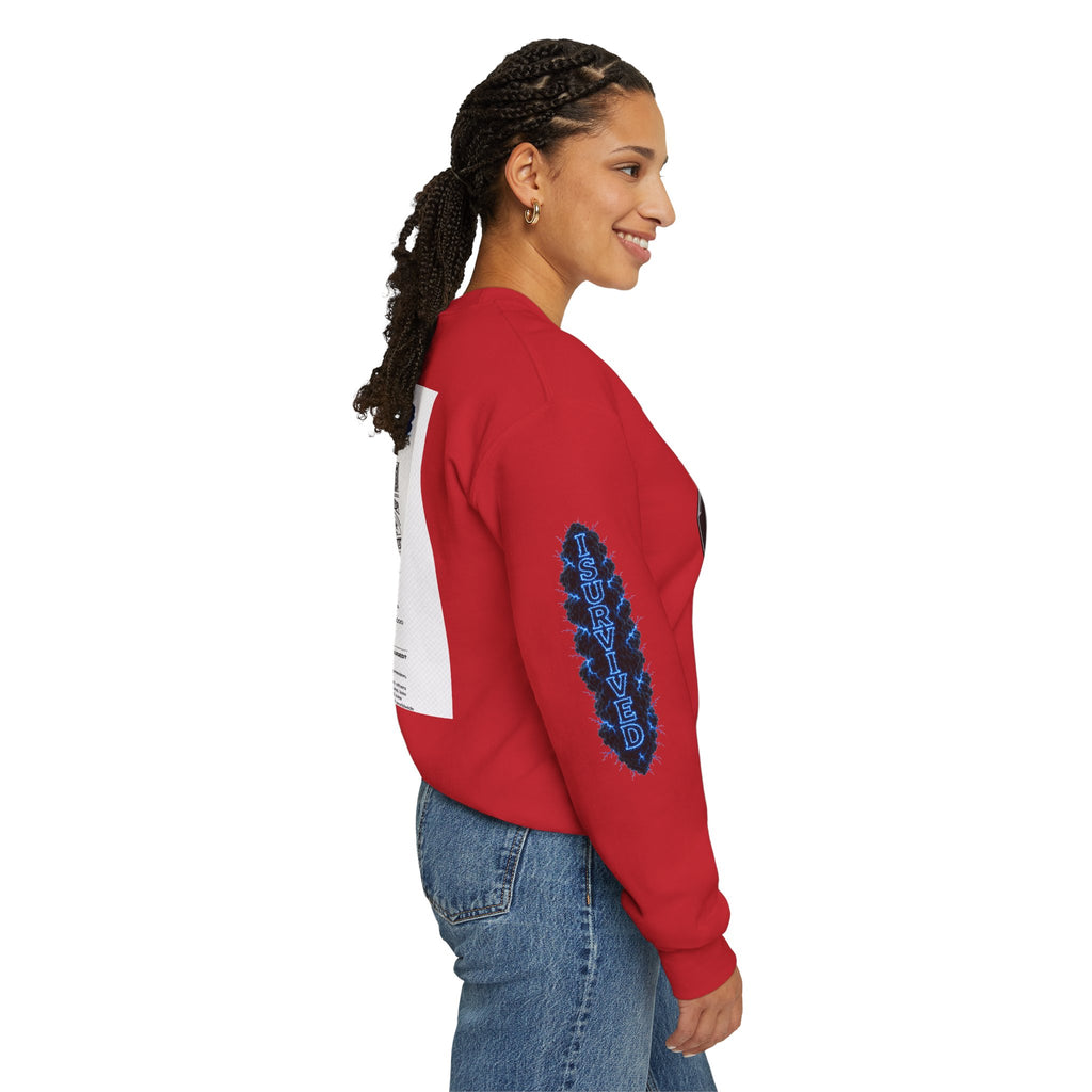 I Survived 2020 — Director's Cut S3:E1 "Quarantine" | Lockdown Edition Documentary Unisex Heavy Blend™ Crewneck Sweatshirt