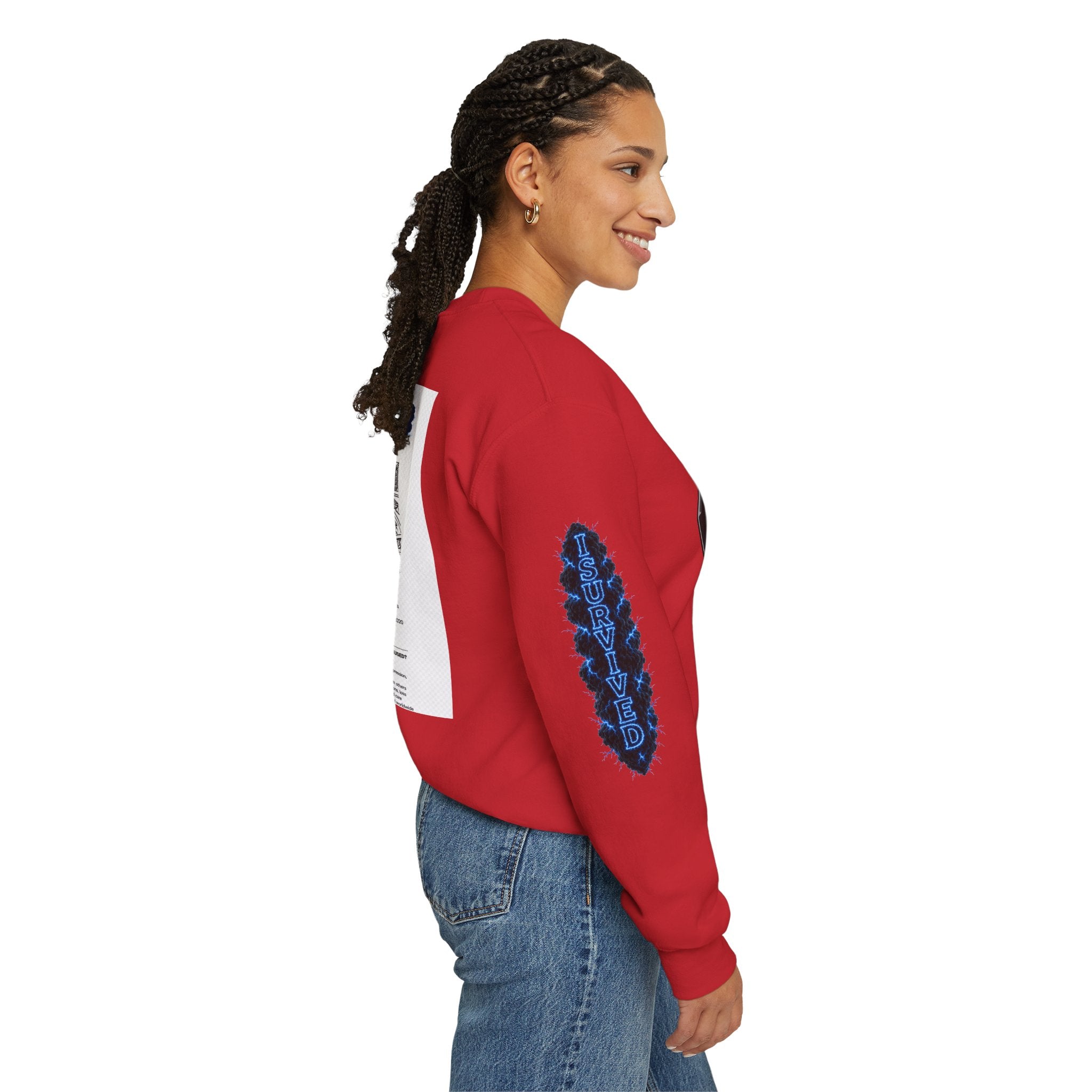 I Survived 2020 — Director's Cut S3:E1 "Quarantine" | Lockdown Edition Documentary Unisex Heavy Blend™ Crewneck Sweatshirt