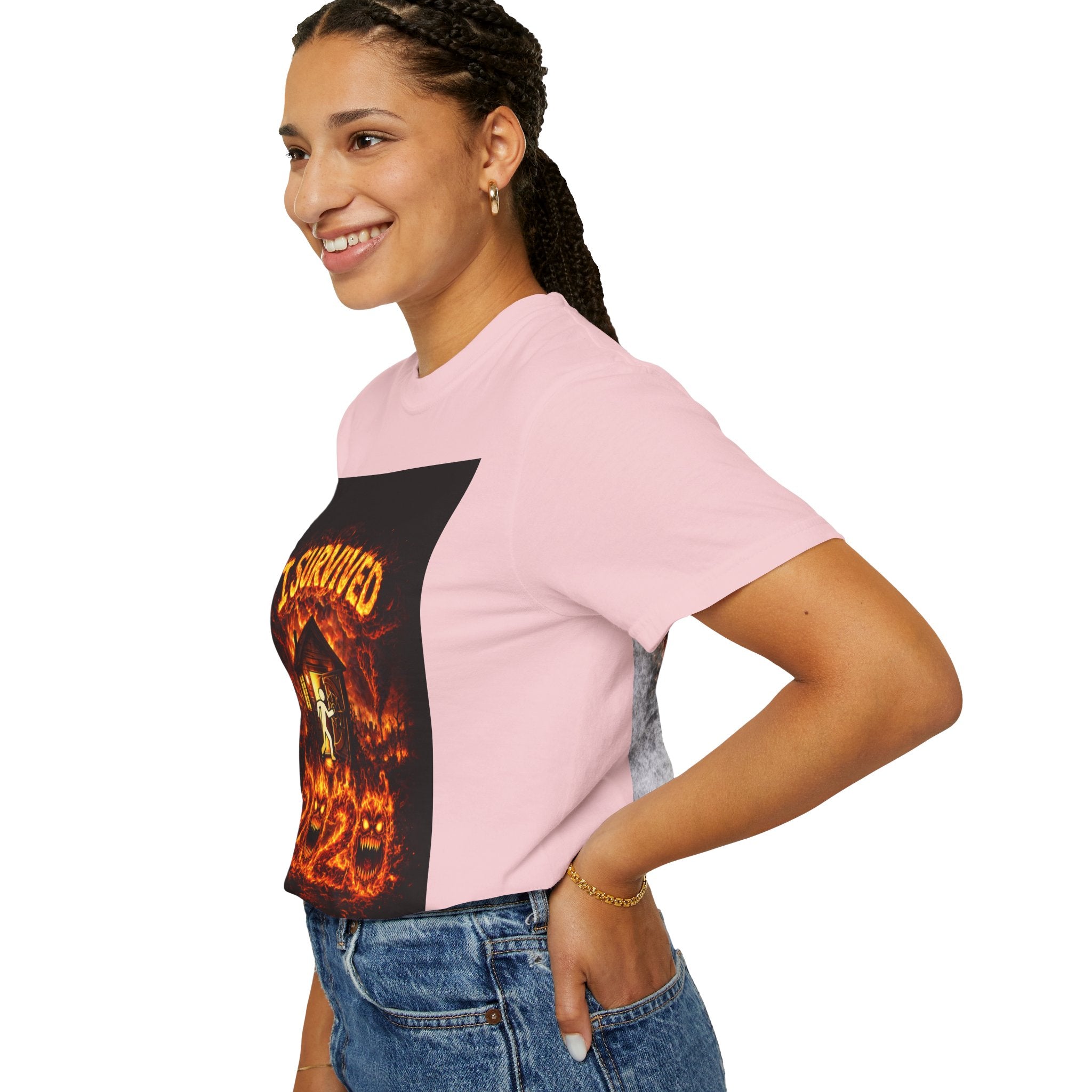 I Survived 2020 — WILDFIRES S2:E4: "Western U.S. Wildfire Season" Memorial Unisex Garment-Dyed T-shirt