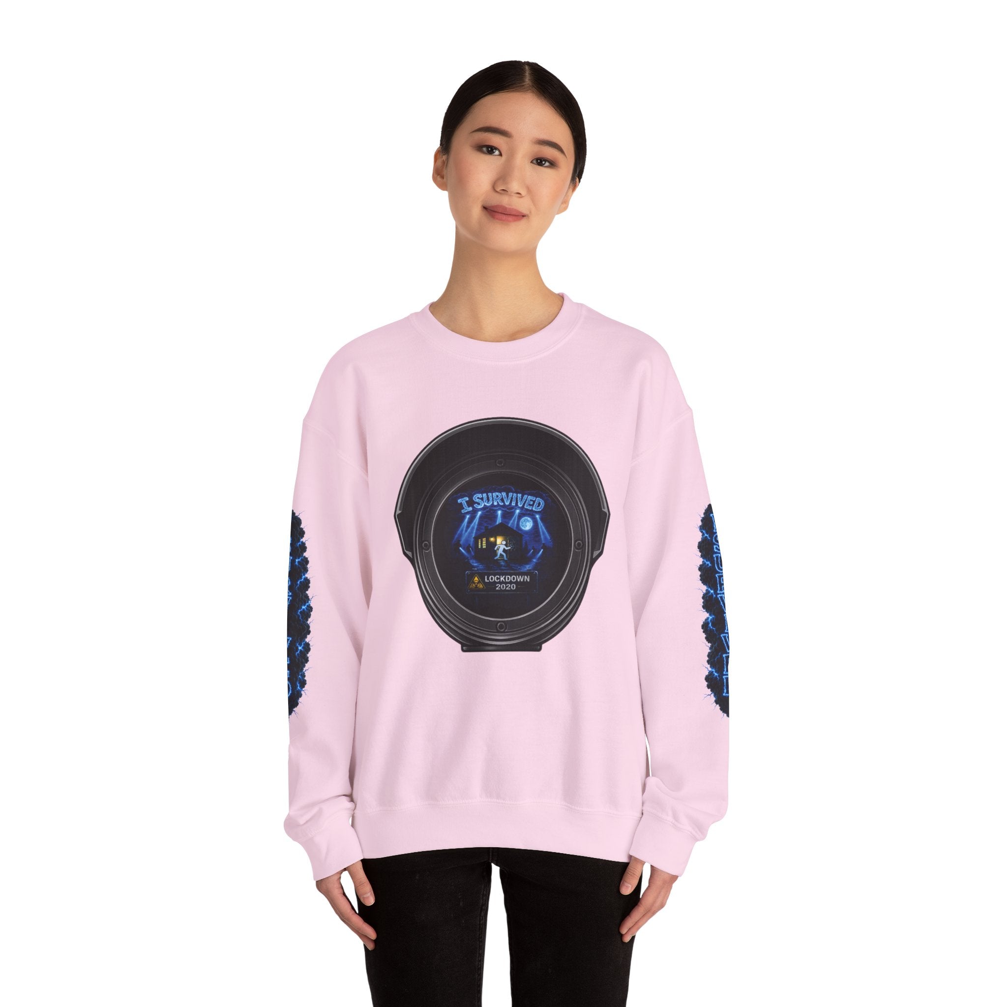 I Survived 2020 — Director's Cut S3:E2 "Dating Under Lockdown" | Lockdown Edition Documentary Unisex Heavy Blend™ Crewneck Sweatshirt