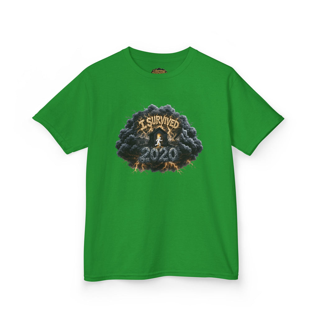 I Survived 2020 — Director's Cut Original Design Teaser Tee | Season 1 Premiere Drop Kids Heavy Cotton™ Tee