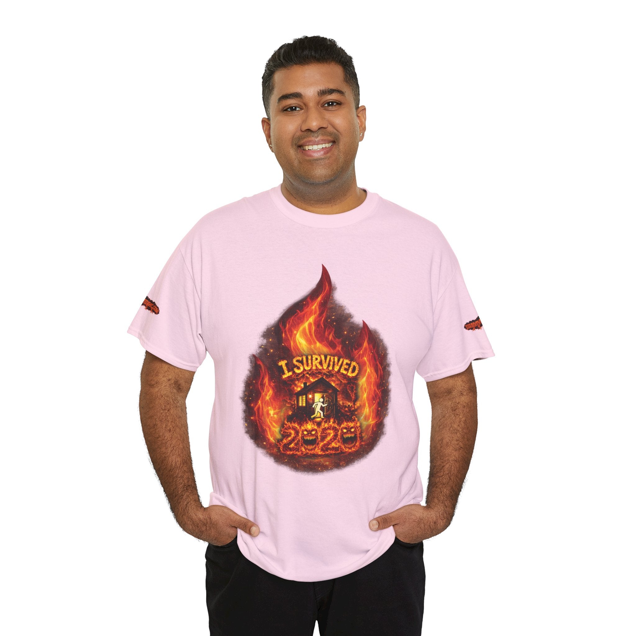 I Survived 2020 — Director's Cut S2:E1 "Berry Creek" | Wildfire Edition Memorial Unisex Heavy Cotton Tee (SPECIAL EDITION)