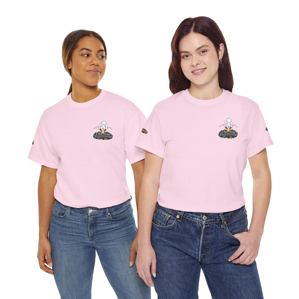 I Survived 2020 — "Please Stand By" Test Pattern Tee Special Edition Summer Premier Unisex Heavy Cotton Tee