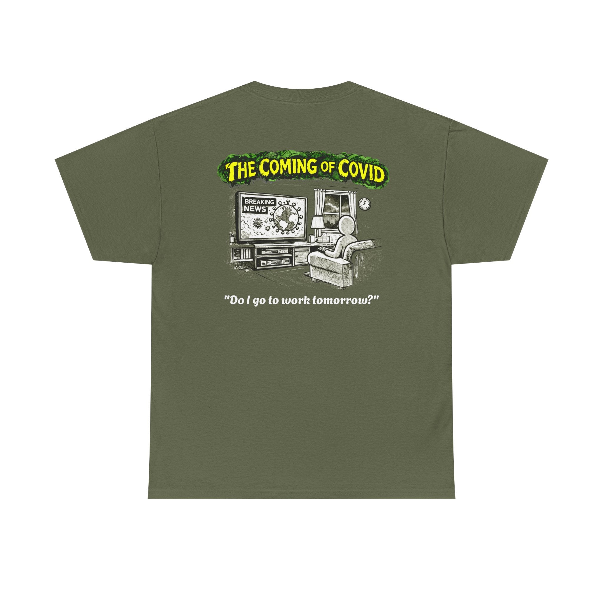 I Survived 2020 — PANDEMIC S1:E2: Director's Cut "The Coming of COVID" Unisex Heavy Cotton Tee