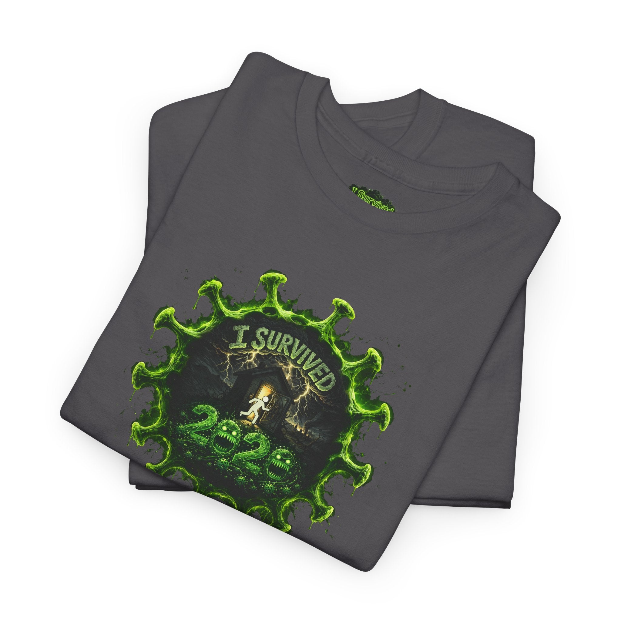 I Survived 2020 — PANDEMIC S1:E2: Director's Cut Special Edition "The Coming of COVID" Unisex Heavy Cotton Tee