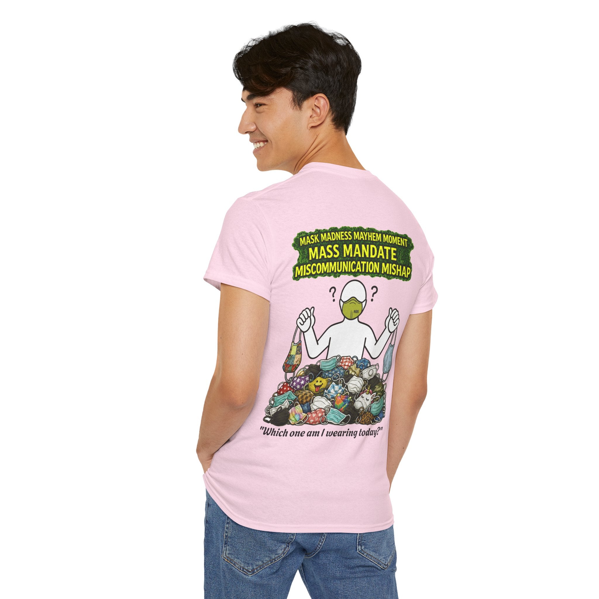 I Survived 2020 — PANDEMIC S1:E4: Director's Cut "Mask Madness" Unisex Heavy Cotton Tee
