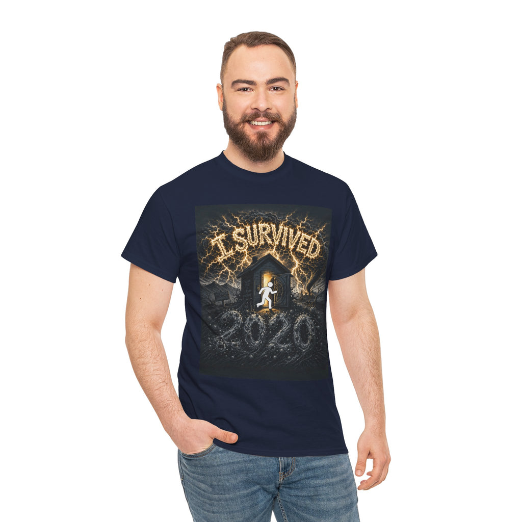 I Survived 2020 — Original PILOT Design Unisex Heavy Cotton Tee