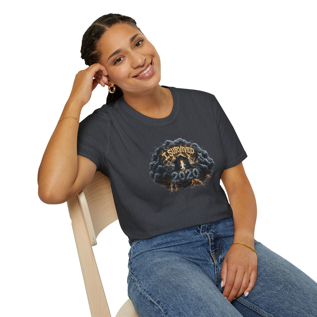 I Survived 2020 —  Original PILOT Design: Director's Cut Unisex Softstyle T-Shirt