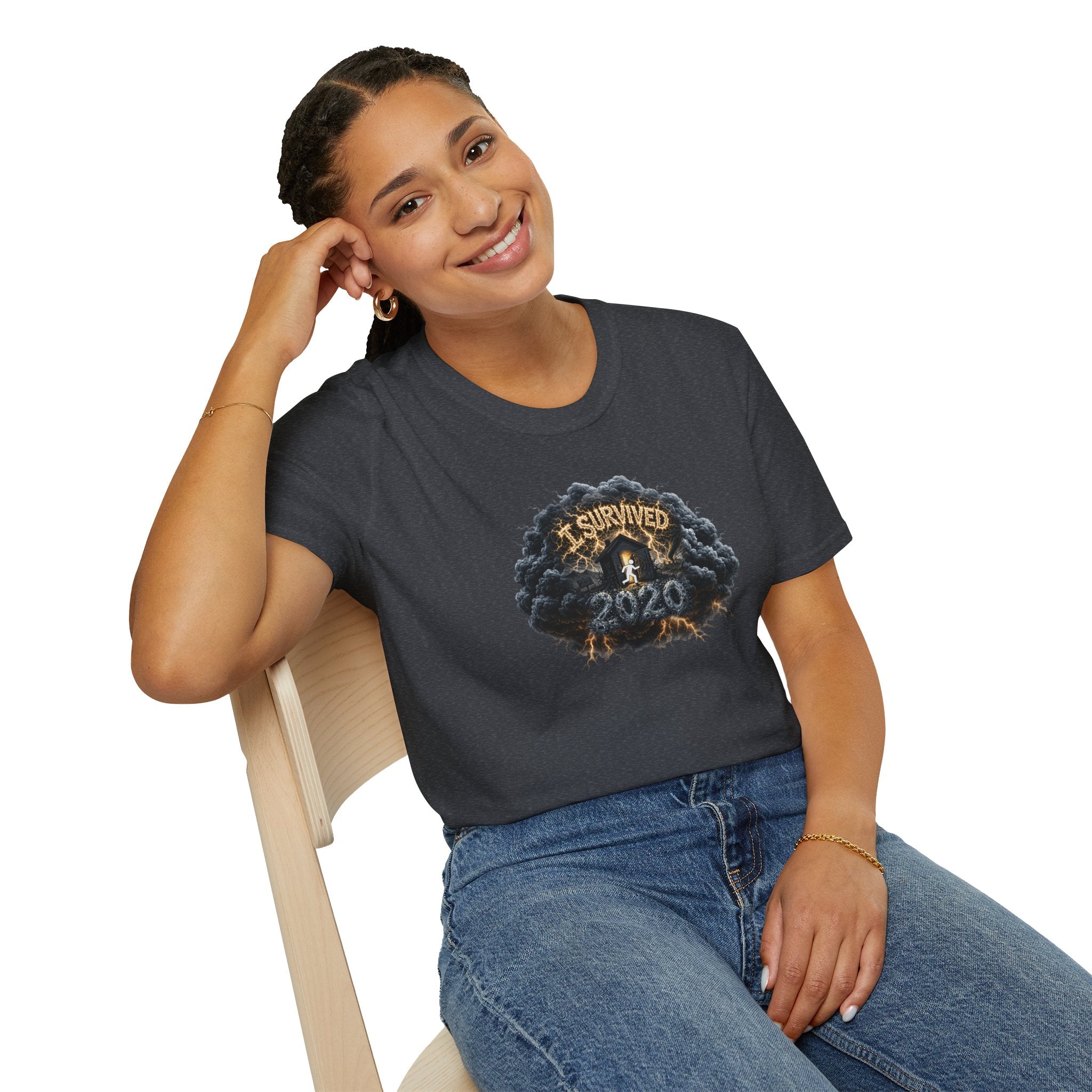 I Survived 2020 —  Original PILOT Design: Director's Cut Unisex Softstyle T-Shirt