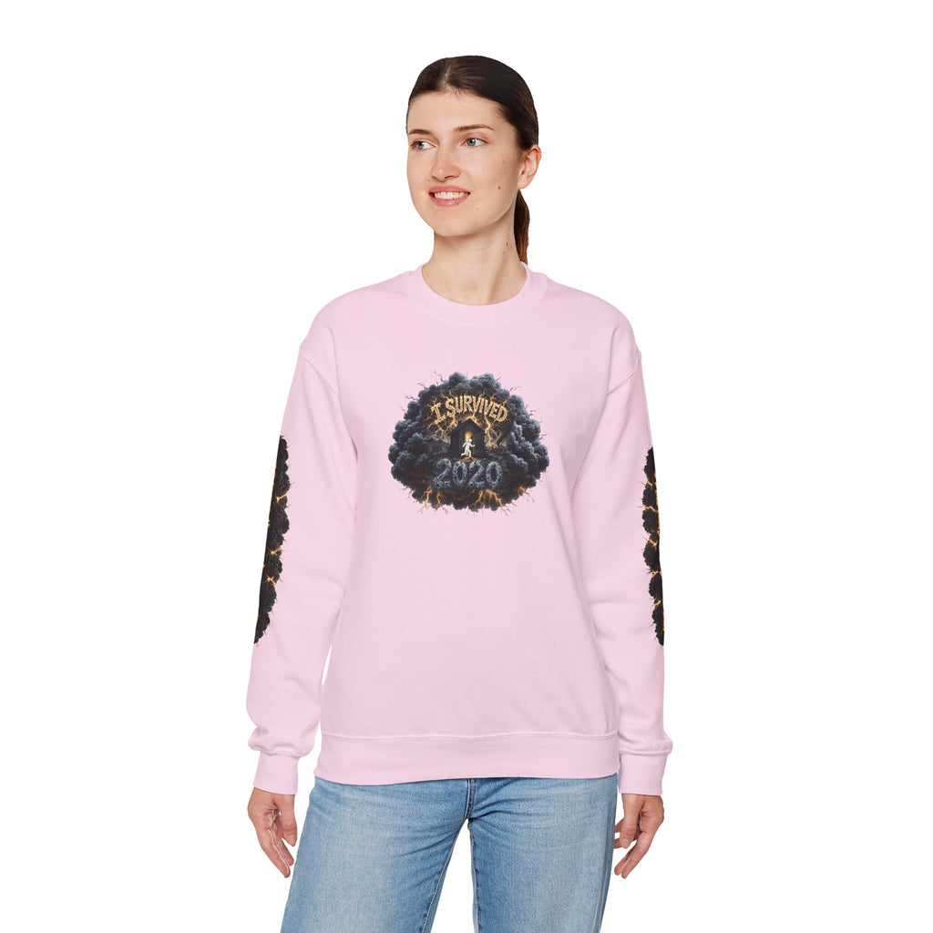 I Survived 2020 — Original PILOT Design: Director's Cut Special Edition Unisex Heavy Blend™ Crewneck Sweatshirt