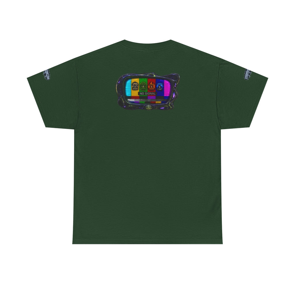 I Survived 2020 — "No Signal" Test Pattern Tee Alien Broadcast Finale Special Edition Summer Premiere Unisex Heavy Cotton Tee