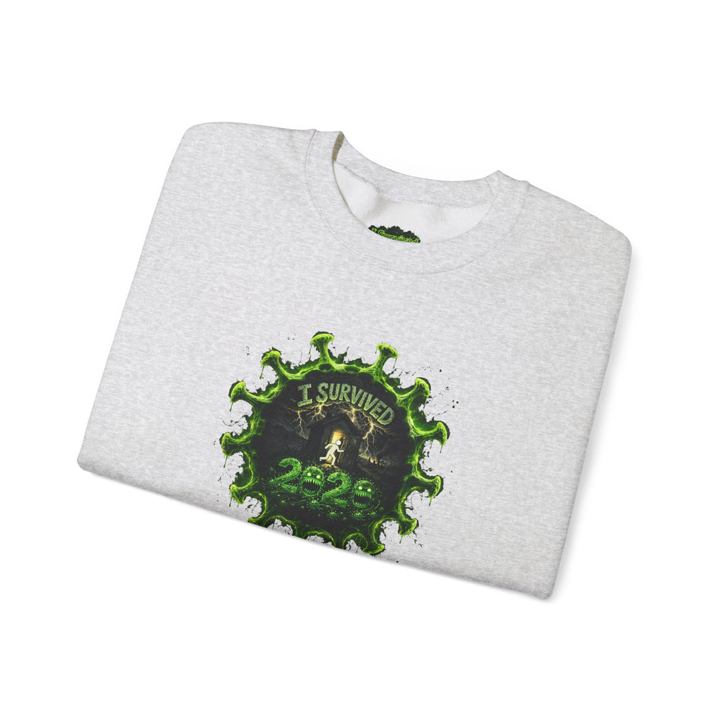 I Survived 2020 — PANDEMIC S1:E2: Director's Cut "The Coming of COVID" Unisex Heavy Blend™ Crewneck Sweatshirt