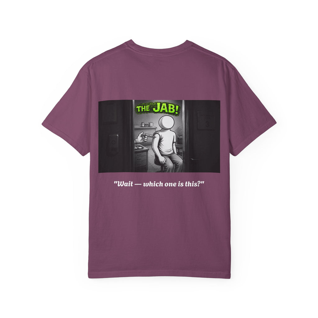 I Survived 2020 — S1:E3 "The Jab!" | Pandemic Edition Unisex Garment-Dyed T-shirt
