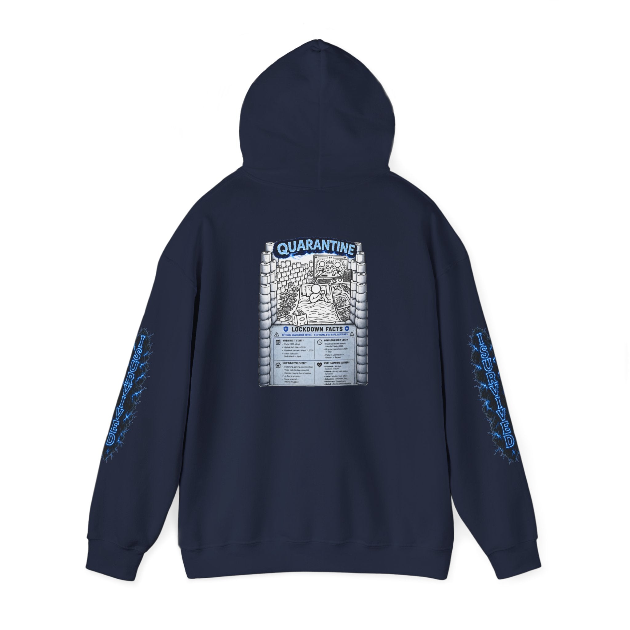 I Survived 2020 — LOCKDOWN S3:E1: Director's Cut "Quarantine" Hoodie