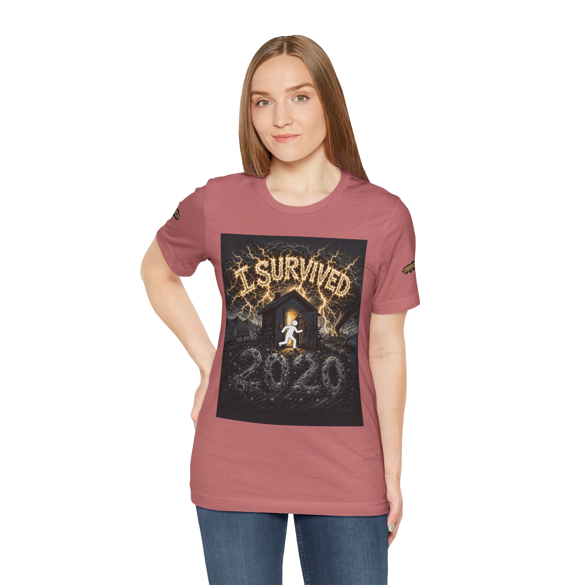 I Survived 2020 — Original PILOT Design: Special Edition Unisex Jersey Short Sleeve Tee