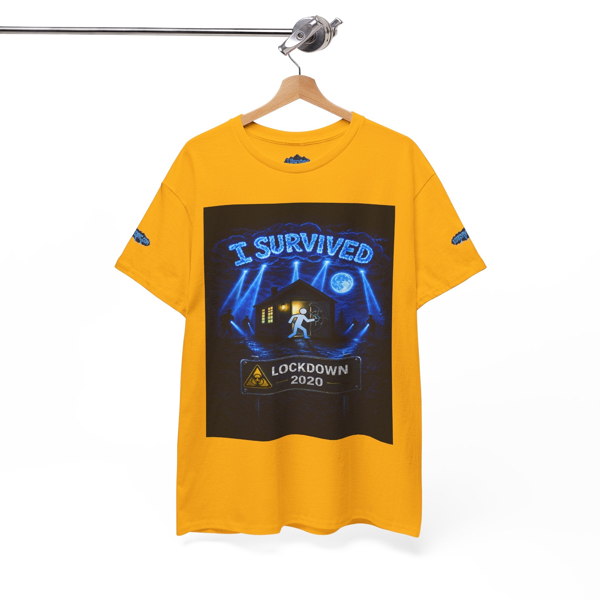 I Survived 2020 — S3:E3 "Remote Schooling" | Lockdown Edition Documentary Unisex Heavy Cotton Tee (SPECIAL EDITION)