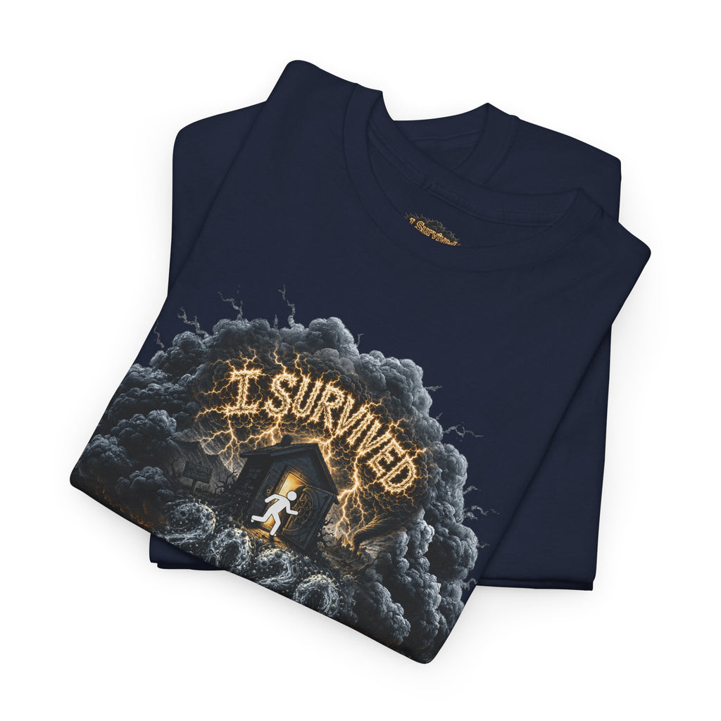I Survived 2020 —  Deriector's Cut Original Design Teaser Tee | Season 1 Premiere Drop Unisex Heavy Cotton Tee