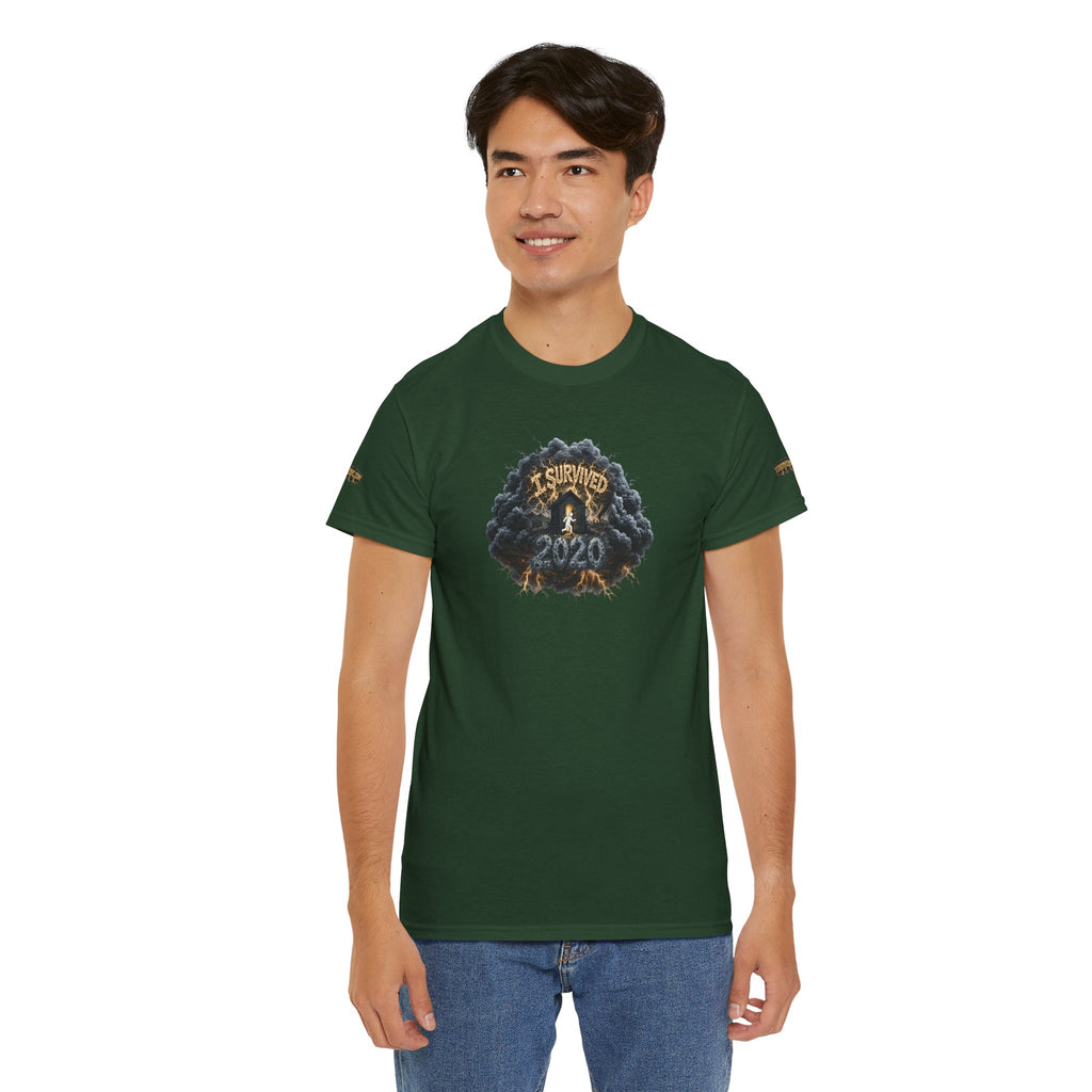 I Survived 2020 — Original PILOT Design: Director's Cut Special Edition Unisex Heavy Cotton Tee