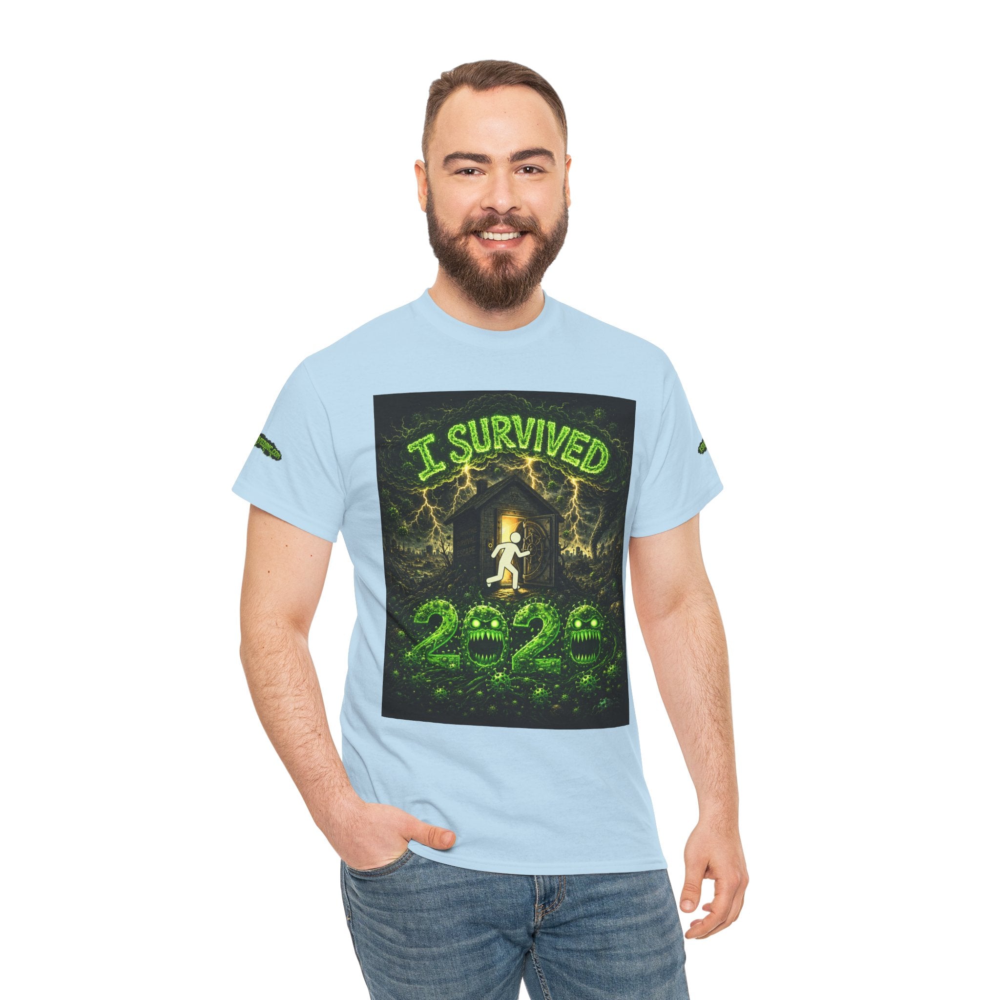 I Survived 2020 — S1:E5 "Delivery Doomsday" | Pandemic Edition Unisex Heavy Cotton Tee (SPECIAL EDITION)