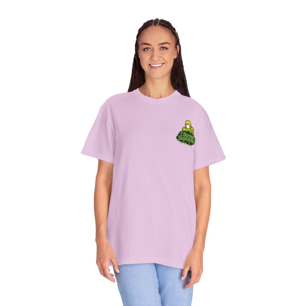 I Survived 2020 — "Please Stand By" Test Pattern Toxic Signal Tee Summer Premiere Unisex Garment-Dyed T-shirt