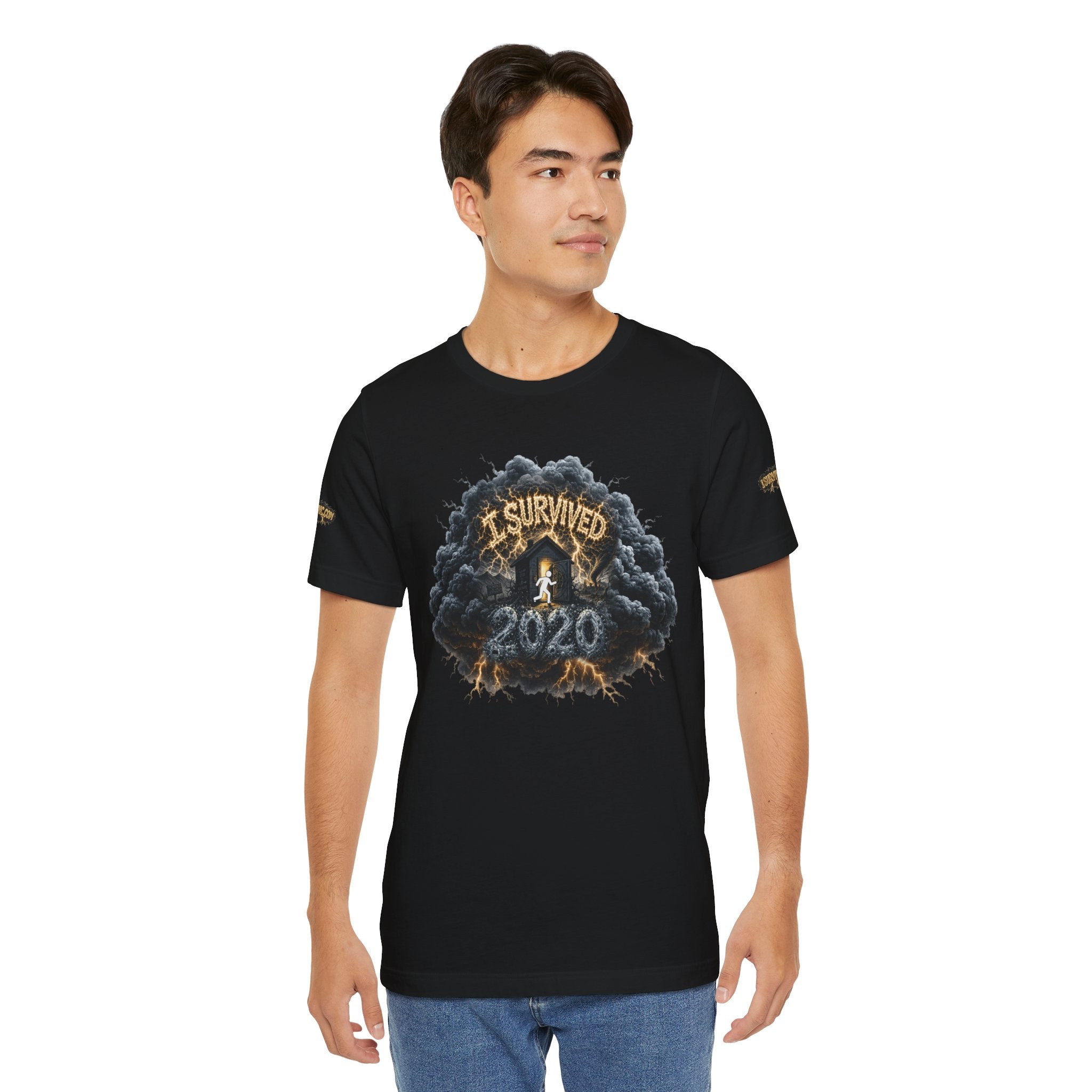 I Survived 2020 — Director's Cut Original Design Teaser Tee | Season 1 Premiere Drop Unisex Jersey Short Sleeve Tee