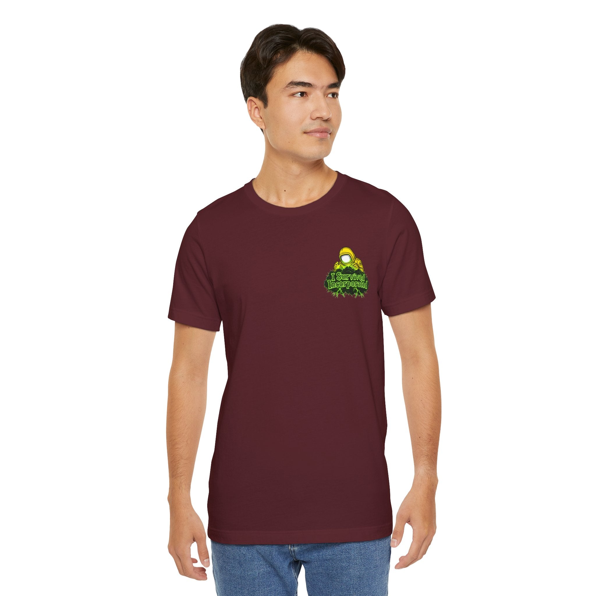 I Survived 2020 — "Please Stand By" Test Pattern Toxic Signal Tee Summer Premiere Unisex Jersey Short Sleeve Tee