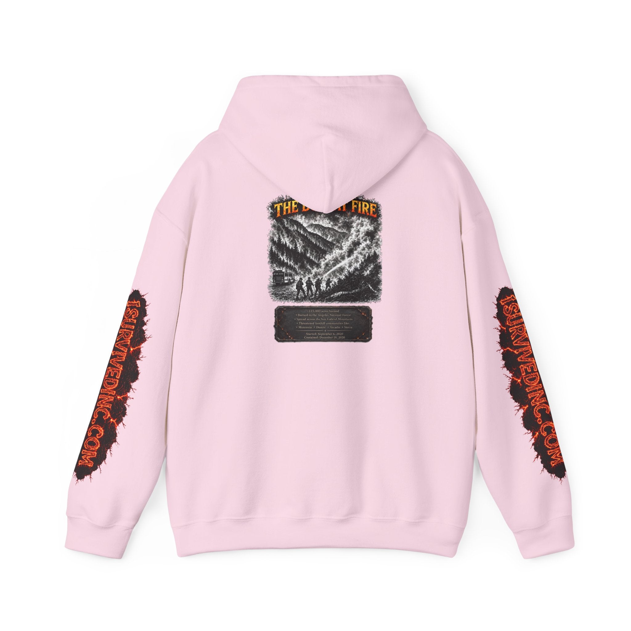 I Survived 2020 — WILDFIRES S2:E2: "The Bobcat Fire" Memorial Hoodie